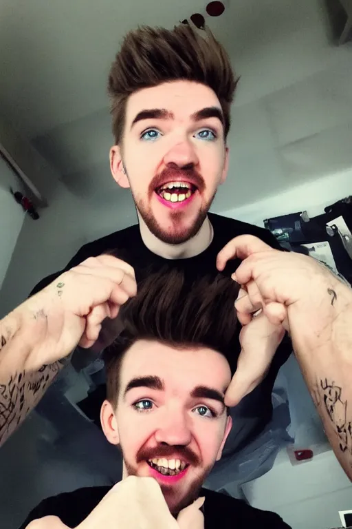 Image similar to 📷 Sean McLoughlin, jacksepticeye, irish youtuber