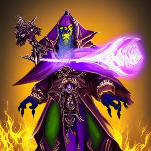 Image similar to warcraft warlock