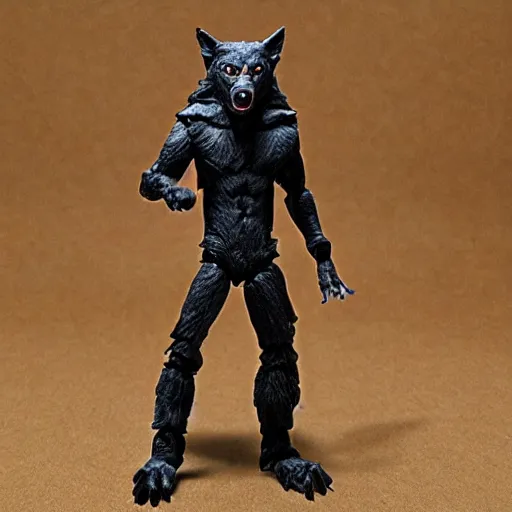 Image similar to werewolf action figure