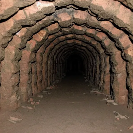 Prompt: odessa catacombs