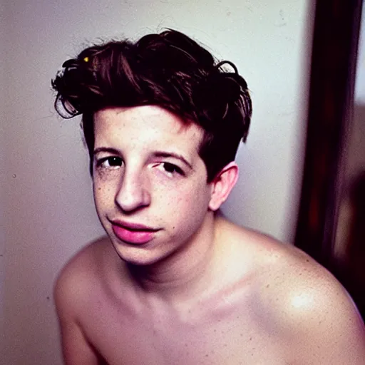 Image similar to charlie puth by nan goldin