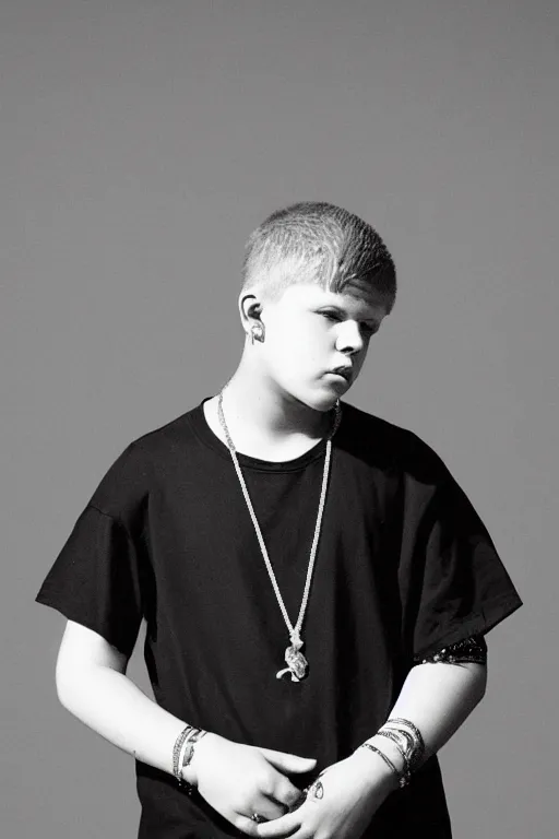 Prompt: portrait of yung lean renaissance style