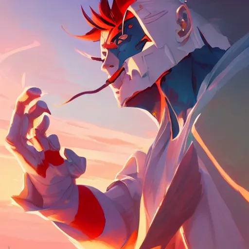 Image similar to hero world bleach, behance hd by jesper ejsing, by rhads, makoto shinkai and lois van baarle, ilya kuvshinov, rossdraws global illumination