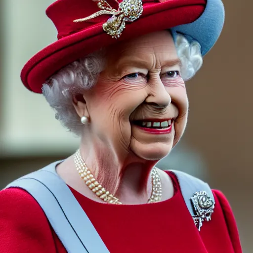 Image similar to queen elizabeth ii with a black afro, canon eos r 3, f / 1. 4, iso 2 0 0, 1 / 1 6 0 s, 8 k, raw, unedited, symmetrical balance, in - frame