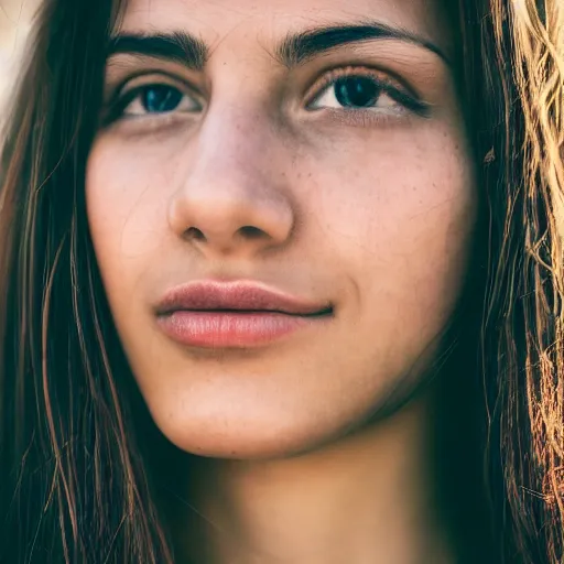 Prompt: photo the most beautiful portrait 20-years-old Greece woman close up, 50mm