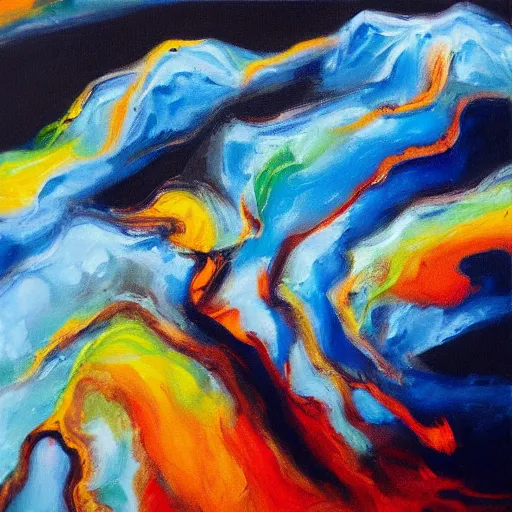 Image similar to “eruptions oil panting”