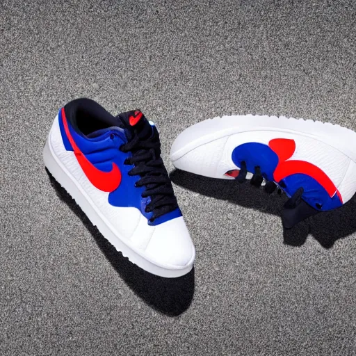 Image similar to photograph of a new nike collaboration with pepsi