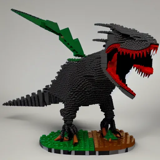 Image similar to Legoreaver dino
