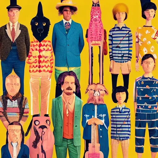 Prompt: artwork by Wes Anderson