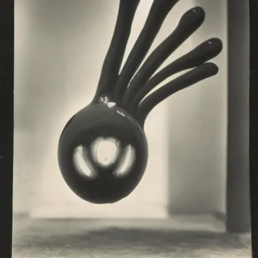 Prompt: The ‘Naive Oculus’ by Man Ray, auction catalogue photo, private collection, provided by the estate of an unnamed lover