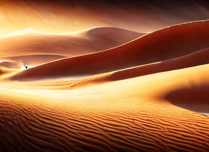 Image similar to giant python dune like desert, hearthstone splash art, deiv calviz, splash art, natural light, elegant, intricate, fantasy, atmospheric lighting, by greg rutkowski, still from denis villeneuves dune, hd wallpaper, ultra high details, cinematic composition, professional master piece made in one year