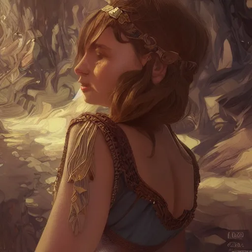 Image similar to Mark Edward Fischbach, intricate, highly detailed, digital painting, artstation, concept art, smooth, sharp focus, illustration, Unreal Engine 5, 8K, art by artgerm and greg rutkowski and alphonse mucha