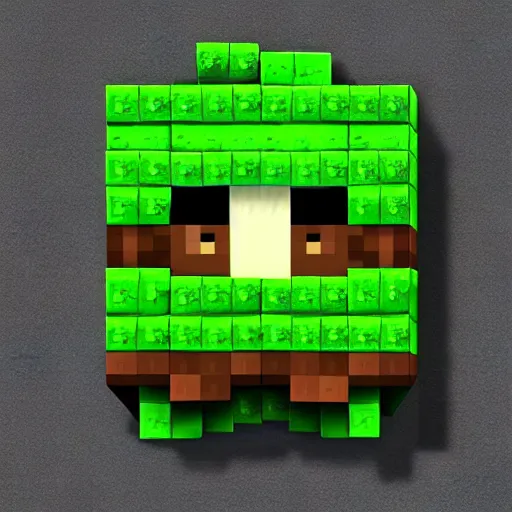 ArtStation - MINECRAFT CREEPER - REALISTIC