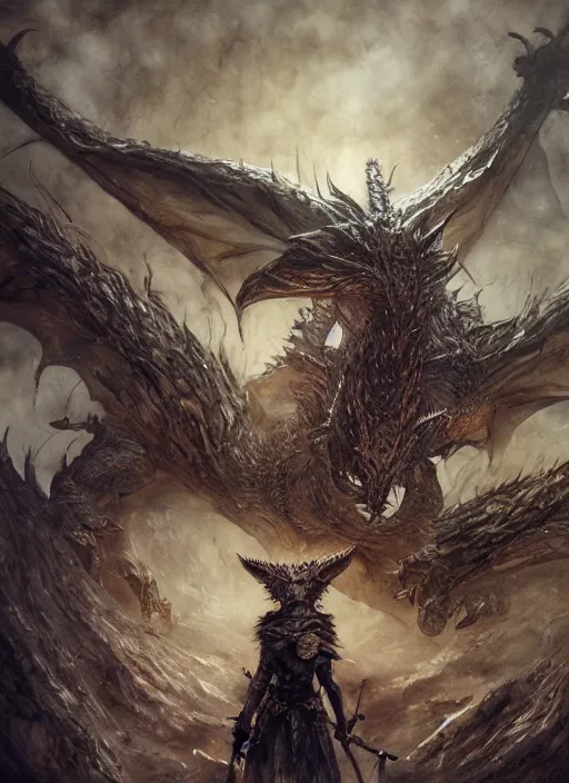 Image similar to portrait, Mice dressed in armor charge toward and giant dragon cat, watercolor, dramatic lighting, cinematic, establishing shot, extremely high detail, foto realistic, cinematic lighting, pen and ink, intricate line drawings, by Yoshitaka Amano, Ruan Jia, Kentaro Miura, Artgerm, post processed, concept art, artstation, matte painting, style by eddie mendoza, raphael lacoste, alex ross