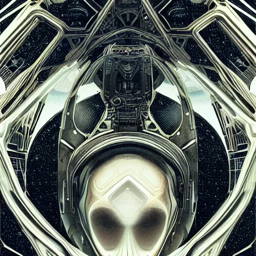 Prompt: pilot, 70s sci-fi, highly detailed, symmetrical long head, dark enlightenment, alchemy, nigredo, deep aesthetic, concept art, post process, 4k, highly ornate intricate details, art deco,