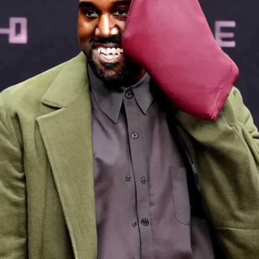 Prompt: photo of kanye west as the joker, realistic, 8k