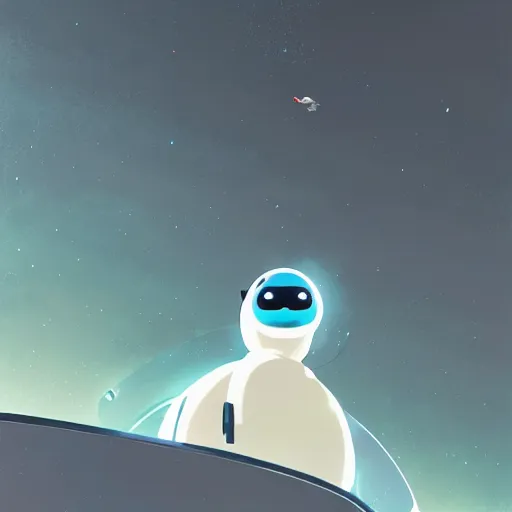 Prompt: baby harp seals as astronaut in a space ship, year 2 3 0 0, atey ghailan, goro fujita, studio ghibli, rim light, sharp lighting, clear focus, very coherent,