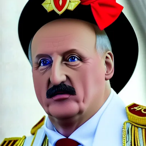 Image similar to president of belorussia, alexander lukashenko as anime princess, sailor moon, anime,WLOP, perfect faces, fine details