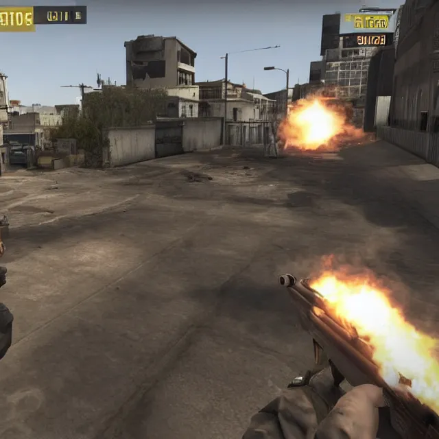 Prompt: csgo terrorist detonates bomb