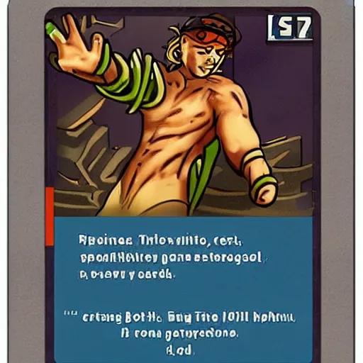 Image similar to internet culture themed trading card game card