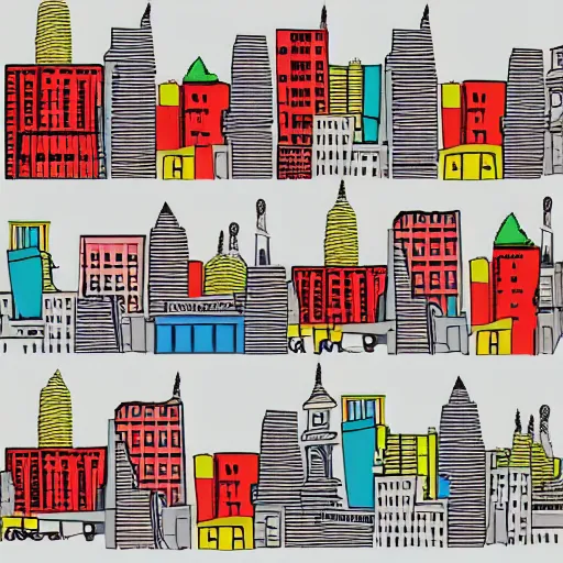 city by dr seuss, with towers, bridges, stairs | Stable Diffusion | OpenArt