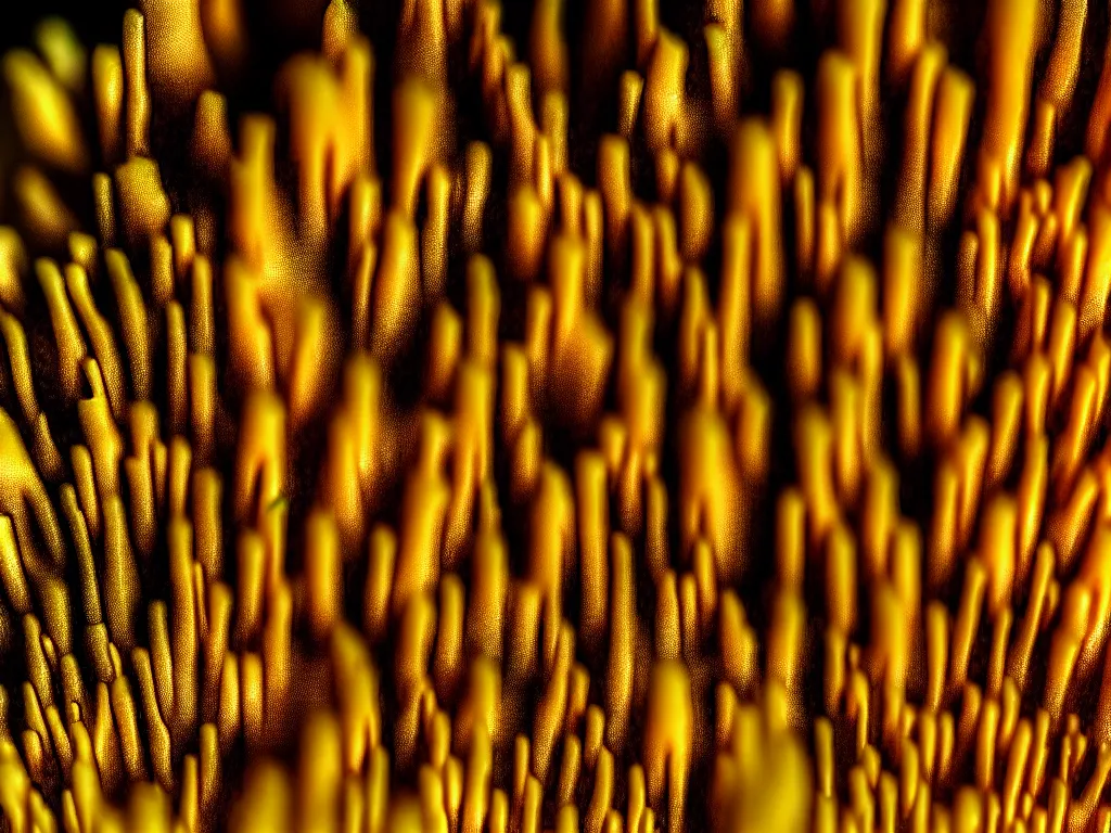 Image similar to highly detailed photo of exotic fungus sharp focus, masterpiece