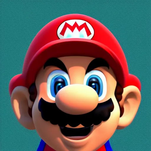Prompt: Mario