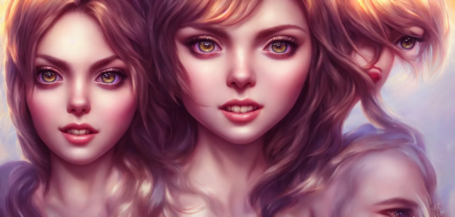 Image similar to вoll | | big eyes, sunny, dreamlike art, realistic shaded, smile, good looking, hyper details, 4 k realistic, cryengine, realistic shaded lighting poster by artgerm, ross tran, fuji choko, loish, 8 k resolution, trending on artstation, luxury