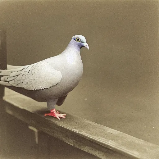 Image similar to pigeon with long beak and big feet, photograph