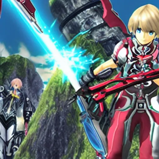 Image similar to xenoblade chronicles