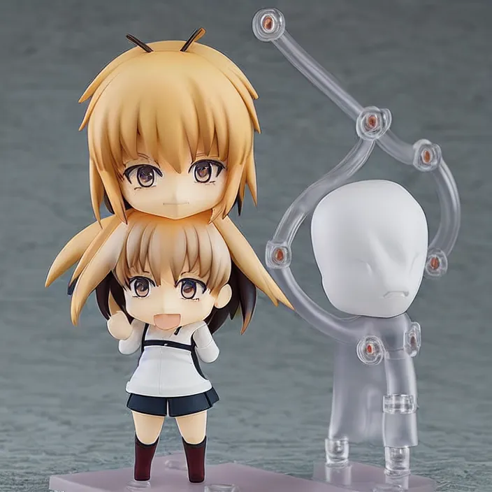 Prompt: an anime nendoroid of falls wall, figurine, detailed product photo