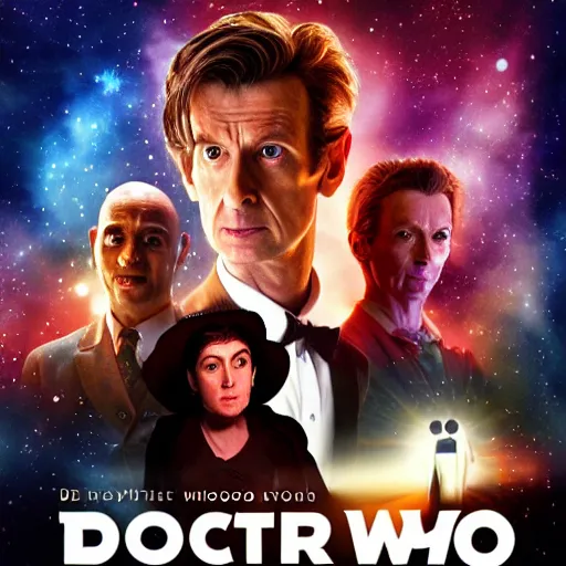 Image similar to A movie poster for Doctor Who