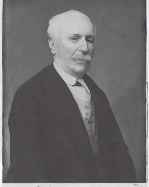 Image similar to A studio portrait of a middle-aged man