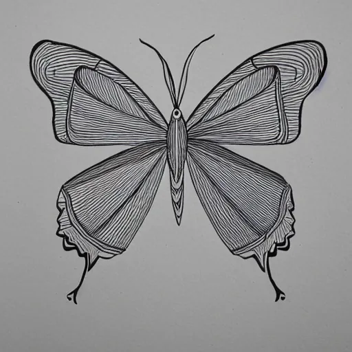 Butterfly Pencil Art Drawing by JABED, Digital Marketer, SEO Expert