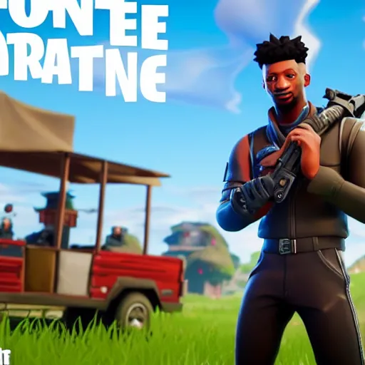 Image similar to a detailed portrait of 2 1 savage in fortnite, unreal engine 5 rendered, incredibly highly detailed and realistic, 8 k, sharp focus, studio quality