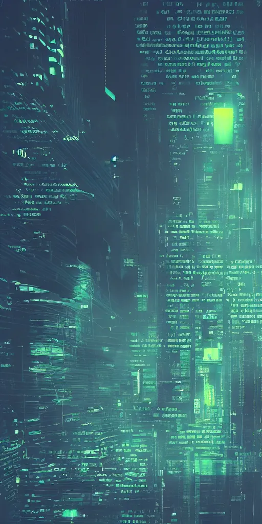 Prompt: cyberpunk wallpaper, simple and clean design, graphic design, dark colors, dark blue, bokeh, fish eye lens, UI