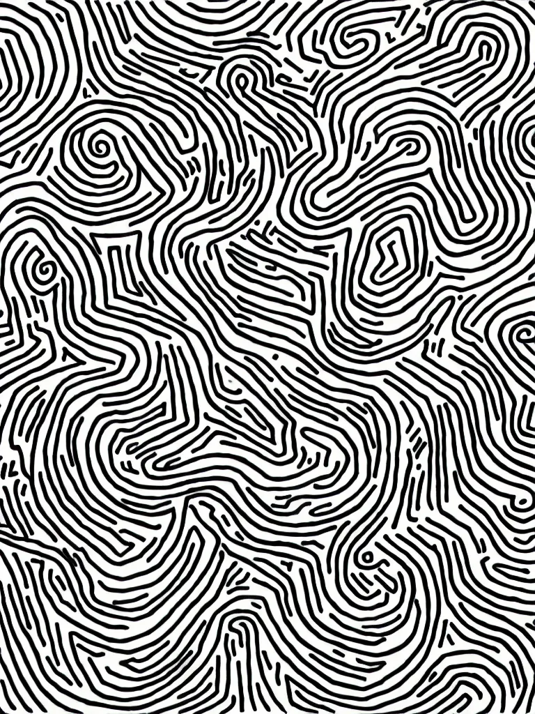 Image similar to continuous line drawing inspired by keith haring, shantell martin, differantly, flowsofly, subhankar, miralou