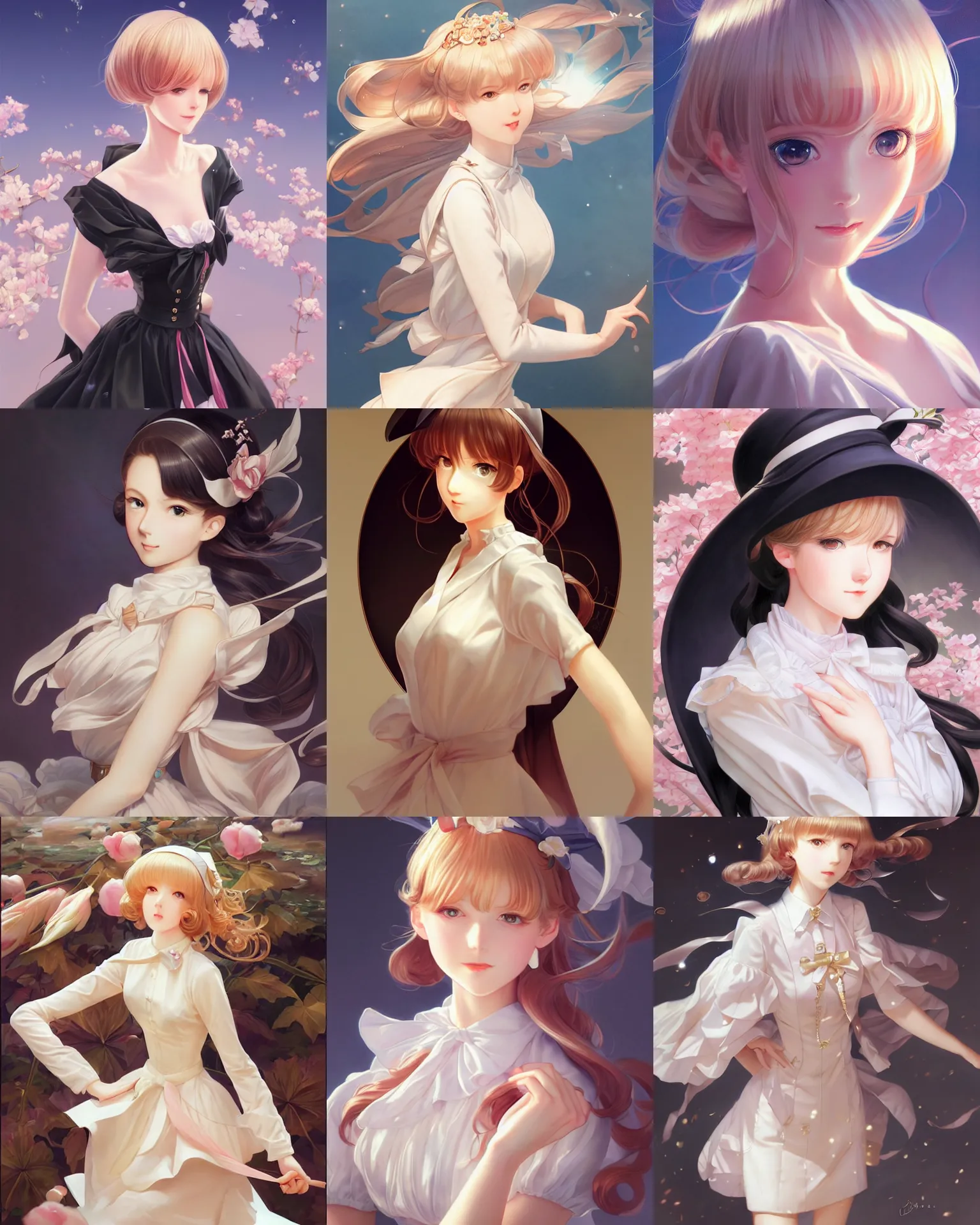 Prompt: girl full - body full - portrait elegant clothes clothing elegance trending on artstation drawn by range murata and leyendecker extremely infinite detail and correct anatomy painting artstation trending girl portrait by range murata and leyendecker with a beautiful dreamy background extremely detailed image volumetric lighting art most fine lighting most fine face most fine beautiful art