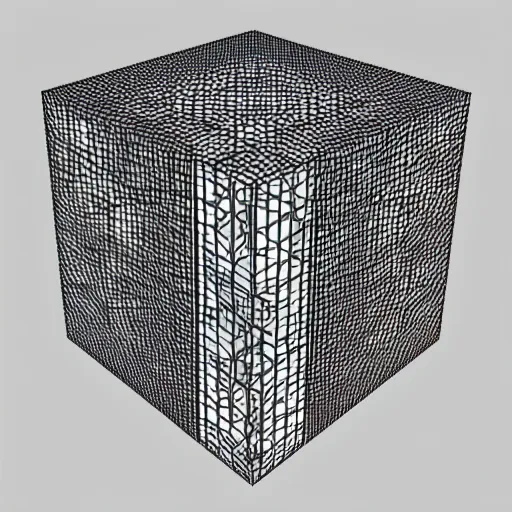 Image similar to hypercube rendering