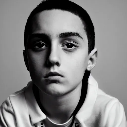 Image similar to Stewie2k, portrait, 35mm film, by Hedi Slimane