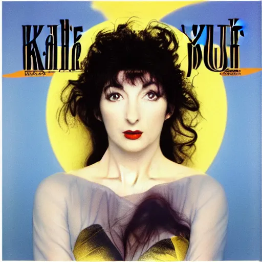 Image similar to kate bush, japanese album cover