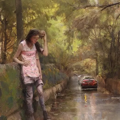 Prompt: artwork by Richard Schmid