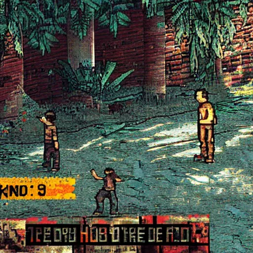 Image similar to the last of us, snes screenshot