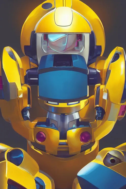 Image similar to metabots medabots medarotto medarot robot minimalist comics helmet mask neon cybereye, behance hd by jesper ejsing, by rhads, makoto shinkai and lois van baarle, ilya kuvshinov, rossdraws global illumination ray tracing hdr radiating a glowing aura