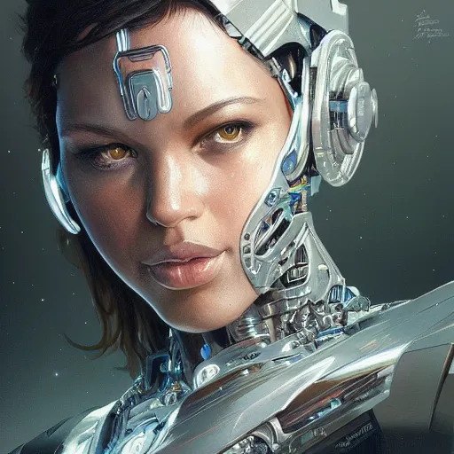 Image similar to full figure ultra realistic illustration, keaunu reeves as cyborg, intricate, elegant, highly detailed, digital painting, artstation, concept art, smooth, sharp focus, illustration, art by artgerm and greg rutkowski and alphonse mucha