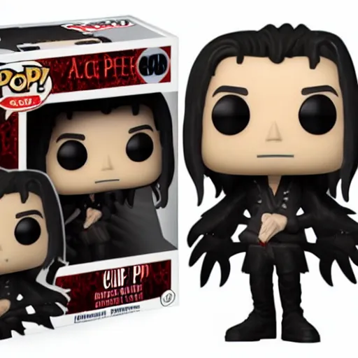 Image similar to Alice cooper as a funko pop doll, 4K