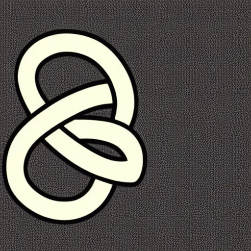 Image similar to trefoil knot logo