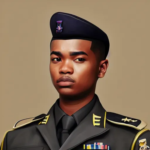 Prompt: lt. liama from fortnite game, hyper detailed masterpiece, digital art painting, hyper realism aesthetic