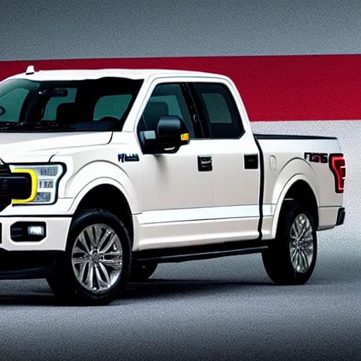 Image similar to a Ford F150 , in the style of a Renault car