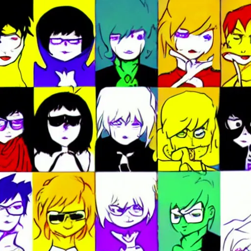 Image similar to homestuck